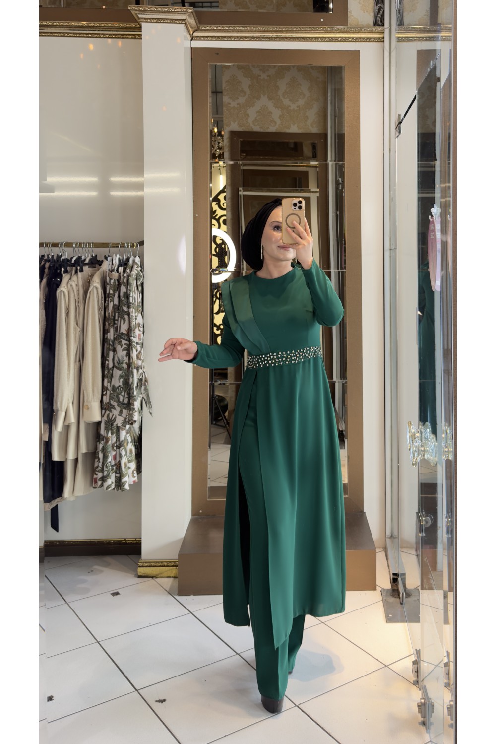 Çınar Özkan Beli Taşlı Takım 2747